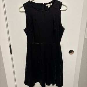 Francesca’s Black Sequin Cocktail Dress NWT Medium Party Mini Dress